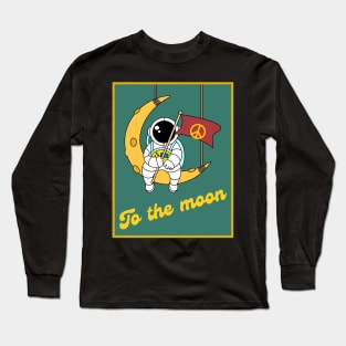 Astronaut - To the Moon Long Sleeve T-Shirt